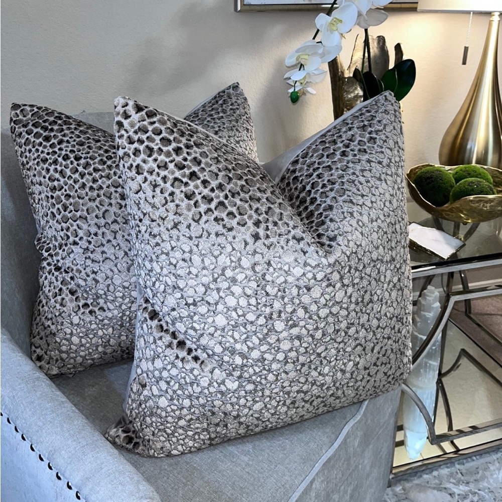 1-NWT CALDEIRA ANIMAL PRINT
DECORATIVE PILLOWS (Read description for details)